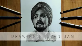 Drawing BB Ki Vines - Bhuvan Bam | Plus Minus Short Film | Popular Indian Youtuber