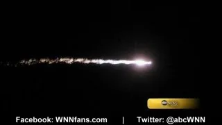 Meteor Streaks Across Northern California Skies