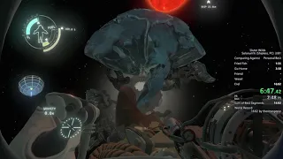 Outer Wilds Solanum% (shipless) Former World Record in 14:07 IGT