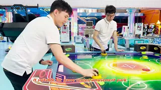 EPARK 4 Person Hockey Table Sport Arcade Game Machine  Air Hockey Table #arcademachine #arcade