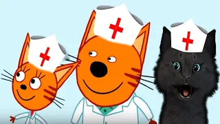 Три Кота прививки друзьям от кошачьего гриппа #5 С ГОВОРЯЩИМ СУПЕР КОТОМ (ТРИ КОТА) android