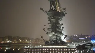 Памятник Петру I. Москва  Monument to Peter I. Moscow