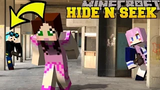 Minecraft: YOUTUBERS HIDE AND SEEK - Morph Hide And Seek - Modded Mini-Game
