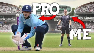 I Tried To Become A PRO CRICKET KEEPER In 24 Hours