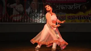 Tera chehra kathak fusion || Performed By Shimonti Banerjee || Choreography By Susweta Banerjee