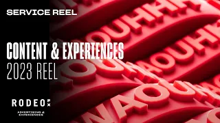 Experiences Reel — Rodeo FX