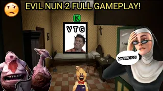 Evil nun 2 full gameplay in tamil! horror game! on vtg!
