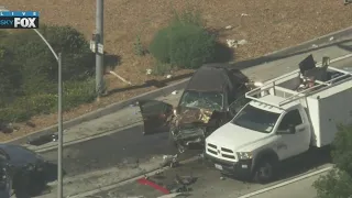 1 dead after police chase ends in horrific crash near 105 Freeway in South LA