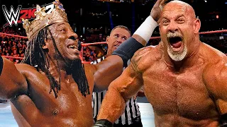 Goldberg vs. King Booker (WWE 2K22)