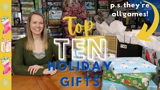 MY 2021 HOLIDAY GIFT GIVING GUIDE | 10 Great Games to Give Your Loved Ones!