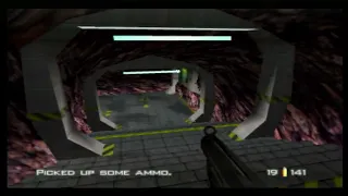 GoldenEye - Control - 00 Agent (N64 original hardware - RGBs mod with deblur + AA turned off)