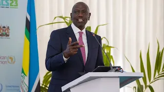 LISTEN TO PRESIDENT RUTO'S SPEECH AT KICC TODAY DURING AFRICA CLIMATE SUMMIT!!