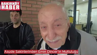 Asude Sakinlerinden Emin Dincer, Sanatçı İsmail Hazar'a Şiir Okudu