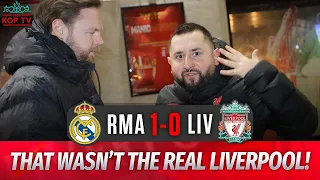 Real Madrid 1-0 Liverpool | That Wasn't The Real Liverpool! 😡 (Heated) | Mario | Fan Cam