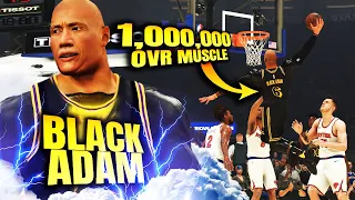 BLACK ADAM SUPER STRENGTH Cheat… STRONGEST MyPlayer In NBA 2K23 History!