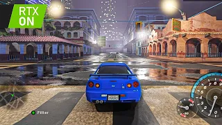 Need For Speed UNDERGROUND 2 RTX Remix Gameplay