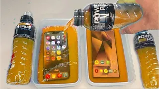 Samsung Galaxy S24 Ultra vs iPhone 15 Pro Max POWERADE FREEZE Test! 24 Hours! WOW! 3