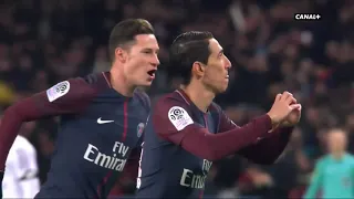 2018 01 17  PSG vs  Dijon 8-0 -Quadruplé Neymar