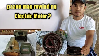 Rewinding Single Phase Electric Motor..part 1