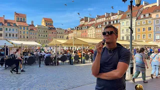 Warsaw 🇵🇱Capital of My beautiful Country Poland car calmping vlog