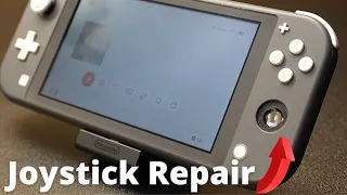 Nintendo Switch Lite Joystick Repair | Broken Right Joystick | Nintendo Restoration