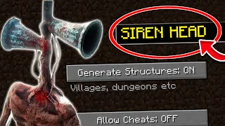 SPIELE NIEMALS den SIREN HEAD SEED in Minecraft... 😥