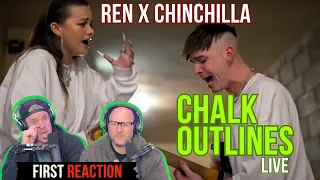 FIRST TIME HEARING Ren X Chinchilla - Chalk Outlines (live) | REACTION