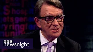 Labour's position on Brexit? 'Search me' says Lord Mandelson - BBC Newsnight