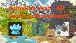 Kingdom rush- All Easter egg achievements.
