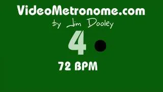 72 BPM Human Voice Metronome by Jim Dooley