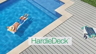 Because it's HardieDeck™ not hard work - 15 second Ad