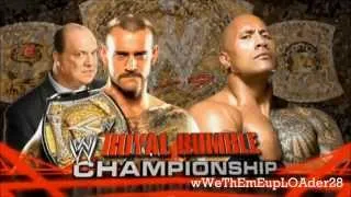 Wwe Royal rumble 2013 Full match card