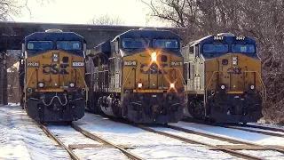 Triple CSX Meet In The Snow