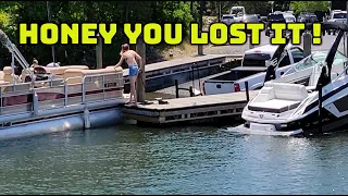 Boat Ramp | Lost  Boat Trailer |  Group Swim Recovery