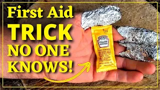 FIRST AID TRICK NO ONE KNOWS!