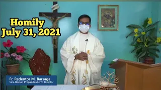 Homily - Fr. Reden Barsaga | July 31, 2021 (Feast of St. Ignatius of Loyola)
