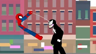 Spider Man VS Venom - Stick nodes