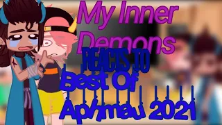 My Inner Demons react to Best of Aphmau 2021|Original?|GCRV|Gacha Club