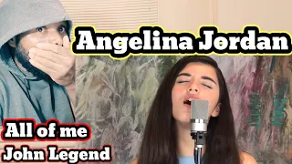 Wa Gwaan Reaction - Reacts TO - Angelina Jordan) Cover //John Legend) all of me