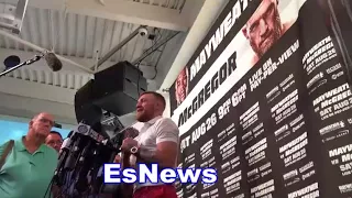 Conor McGregor I LOVE The Sport Of Boxing EsNews Boxing