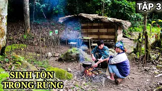 COOKING WITH A TRADITIONAL COOKING COOKING IN THE FOREST | Survival In The Forest | Volume 3