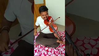 Sreeragamo thedunnu nee ee veenathan|| Violin 🎻 Tutorial