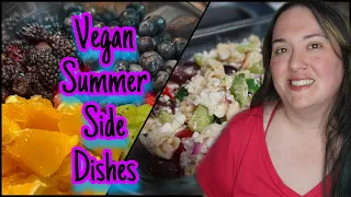 Vegan and Gluten Free Recipes | Savory and Sweet Salads | Summer Sides Challenge COLLAB