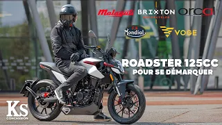 COMPARATIF DES ROADSTER 125 POUR SE DÉMARQUER