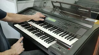 Órgão Eletrônico Yamaha Electone EL70. Acessível com drawbars!