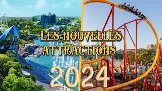 LES NOUVELLES ATTRACTIONS DES PARCS FRANÇAIS EN 2024