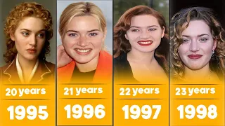 Kate Winslet from 1995 to 2023 (Titanic movie actress)