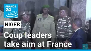 Niger coup leaders take aim at France on eve of key summit • FRANCE 24 English