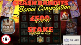 £500 Start, slots compilation. How big was it? Let’s get another big cash out please slots!