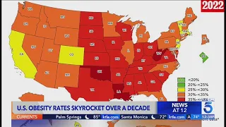 Obesity rates skyrocket in U.S.